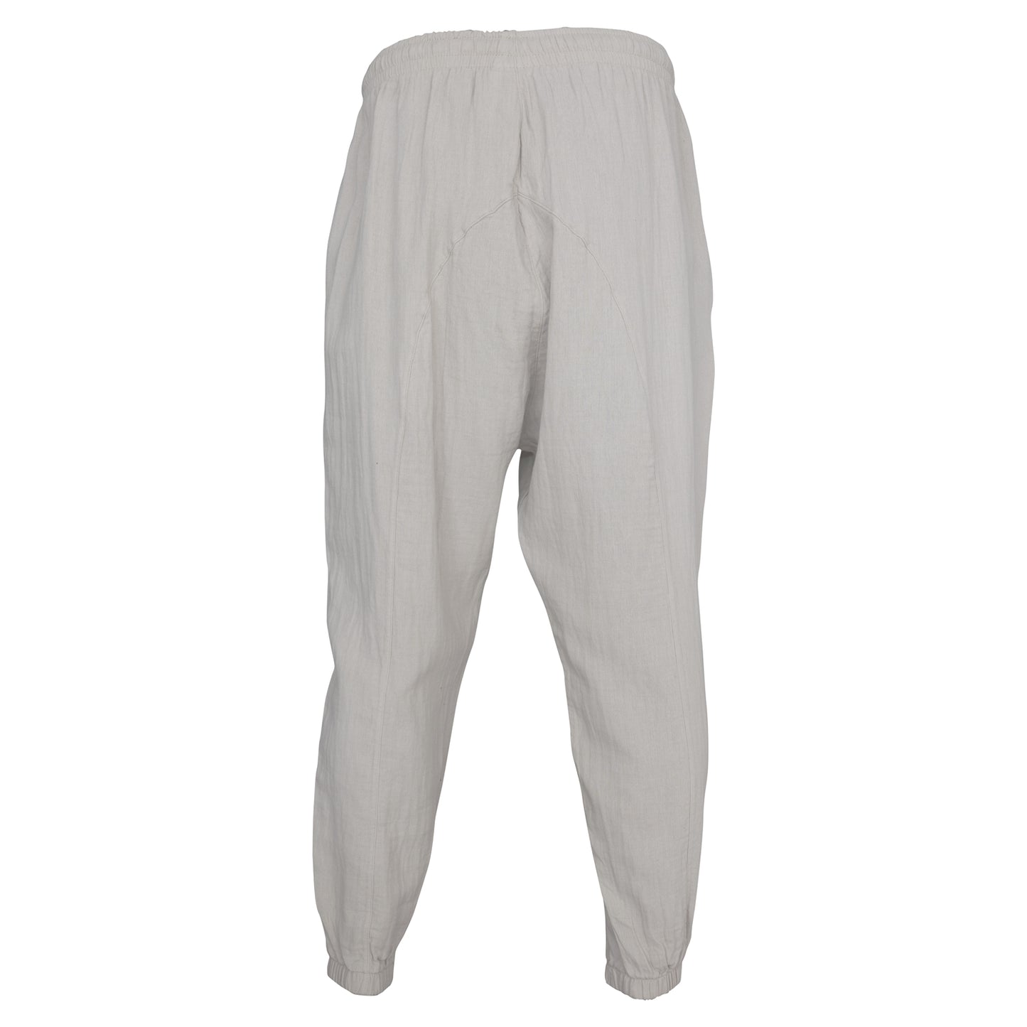 Tied Linen Beige Pants