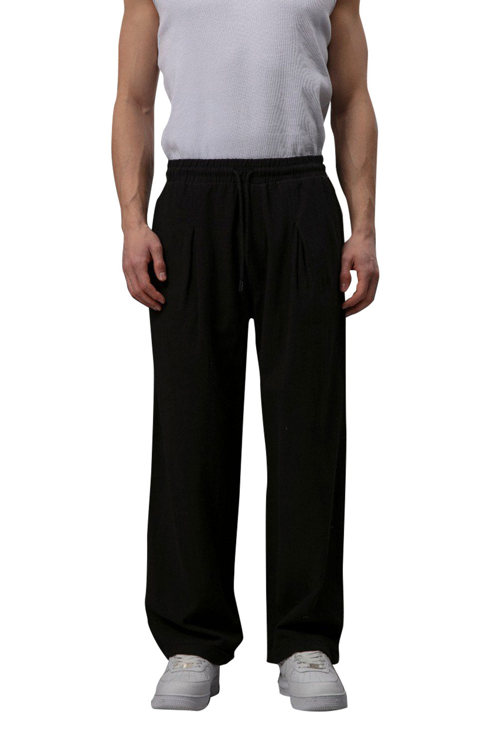 Linen Pant Black