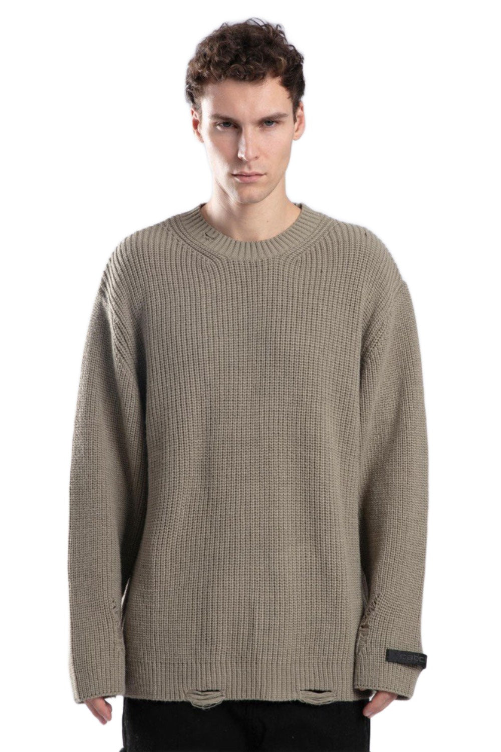 Chic Knitwear Sweater - Khaki