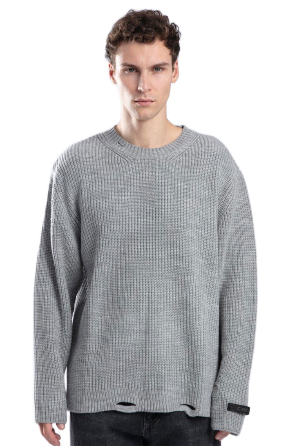 Chic Knitwear Sweater - Grey