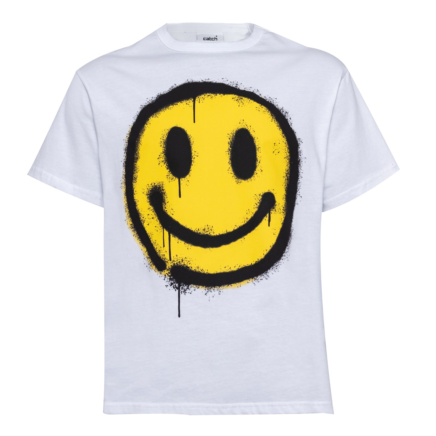 Cotton T-shirt - Happy White