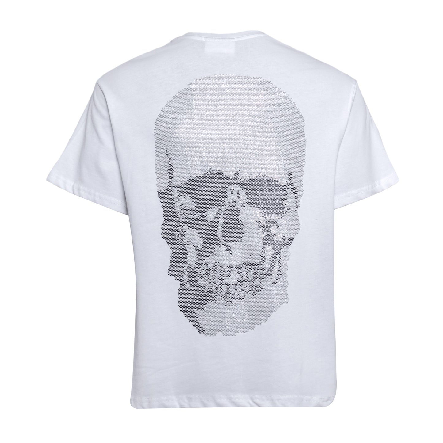 Cotton Tshirt - Rhinestone Skull