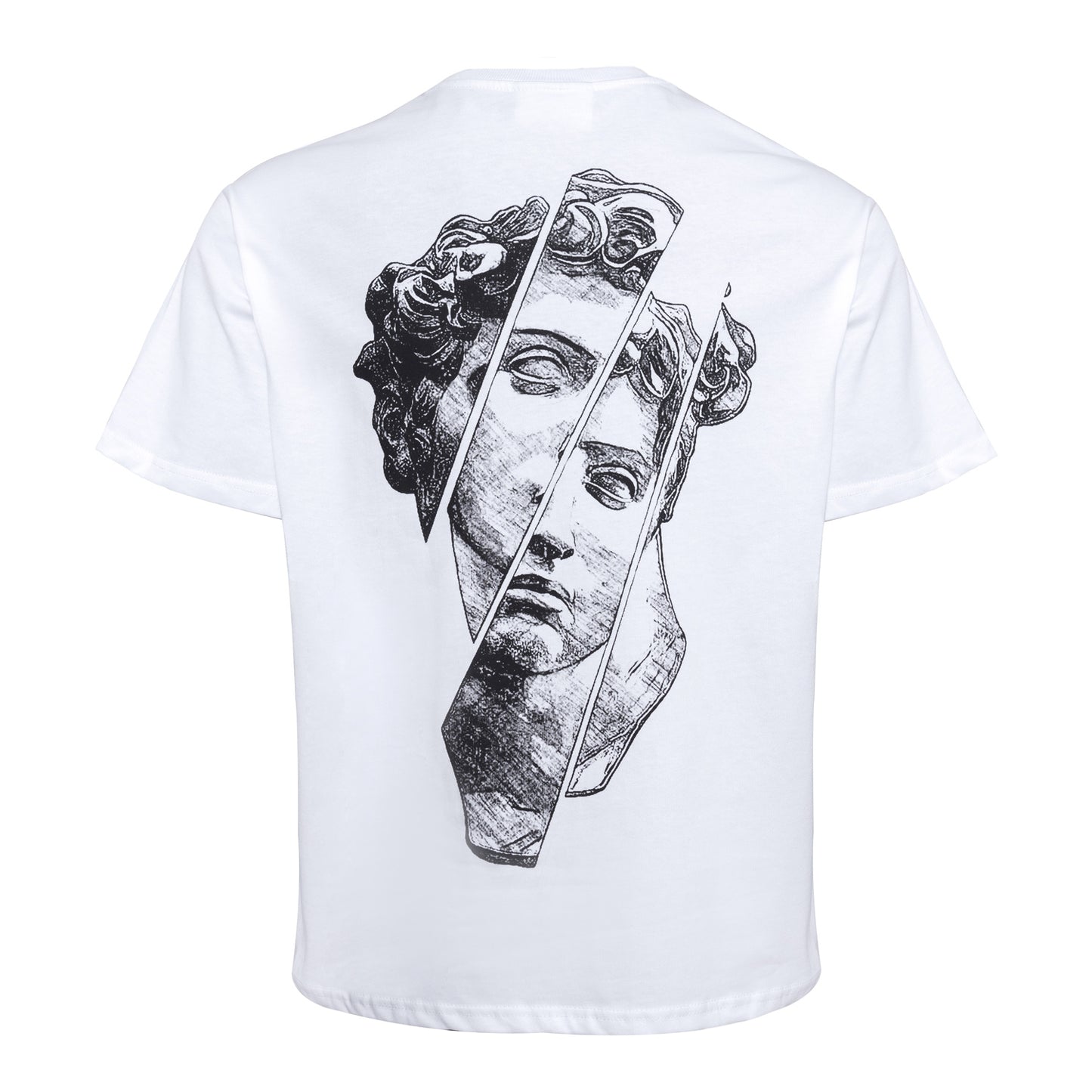 Cotton Tshirt - Face White