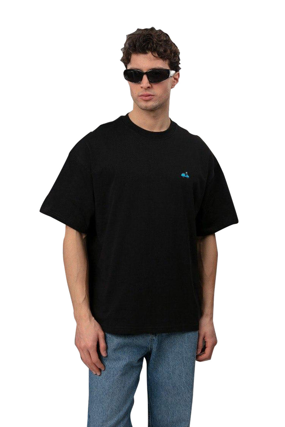 Cotton T-shirt - Black