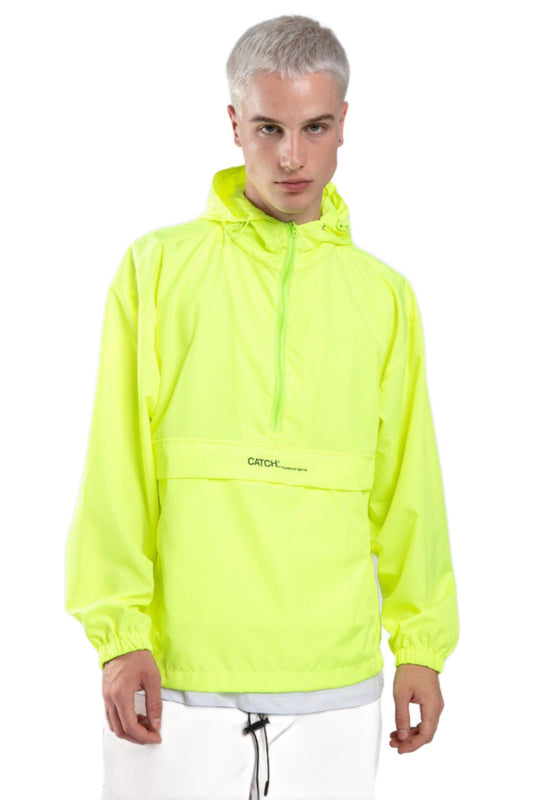 Rain Hoodie - Neon Green