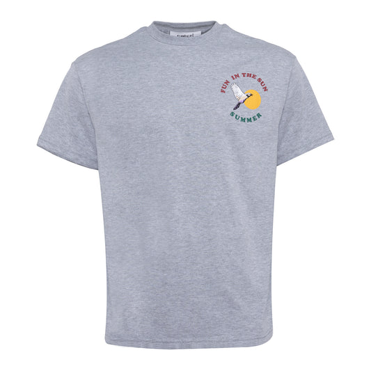 Cotton Tshirt -Sun Grey