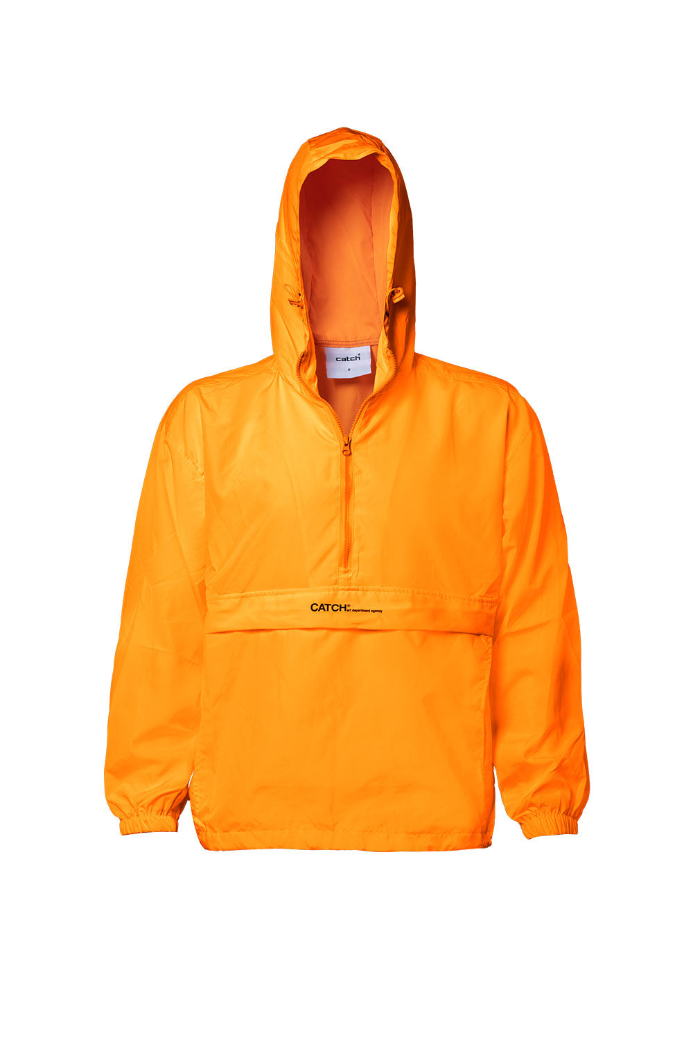 Rain Hoodie Neon Orange SnobLove